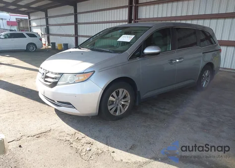 2015 Honda Odyssey Ex z USA, uszkodzony, nr VIN 5FNRL5H43FB074140